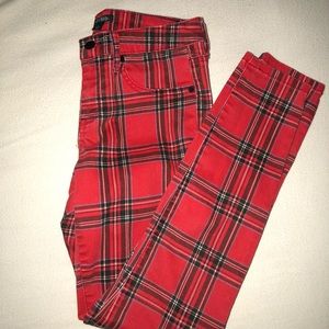 WILD FABLE|| Plaid Skinny Jeans
